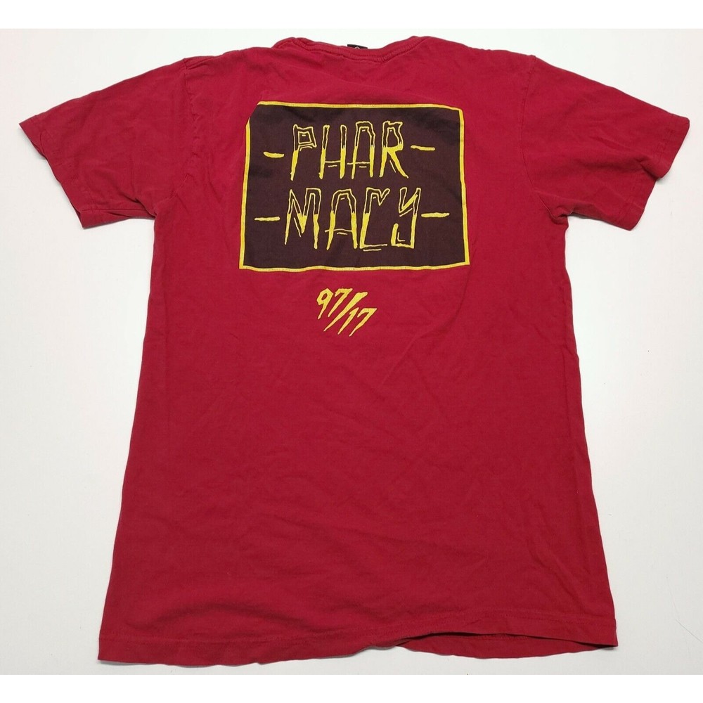 Pharmacy Board shop T-shirt Red Size M 97/17 tee